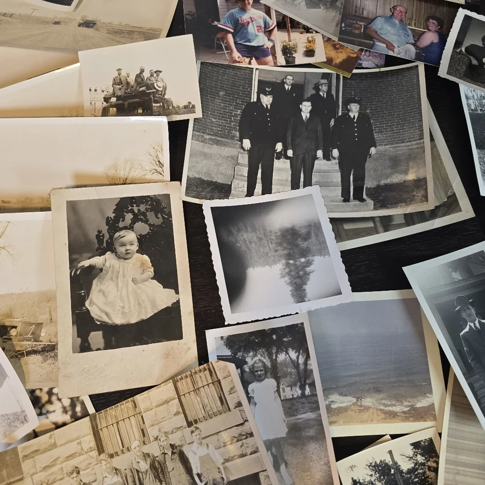 Vintage Black And White Photo Collection